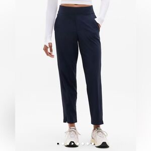 Athleta Brooklyn Ankle pant, Navy Blue size 14